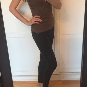 YMI Wanna Betta Butt Black Stretchy Jeans sz 5 S/M